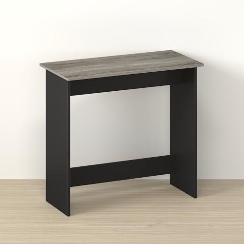 Handa 32 Inch Computer Small Desk, Classroom Home Office Bedroom Wooden Table, Dark Limed Oak/Black - color: Dark Limed Oak/Black