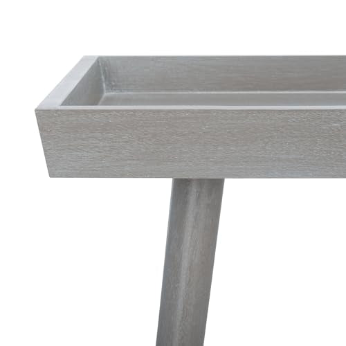 Safavieh Home Nonie Modern Slate Grey Accent Table - color: Slate / Grey