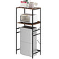 Mini Fridge Shelf Mini Fridge and Microwave Stand Over Mini Fridge Storage Rack Height Adjustable Microwave and Fridge Stand Suitable for Dorm, Kitchens, Offices, Brown - color: Brown