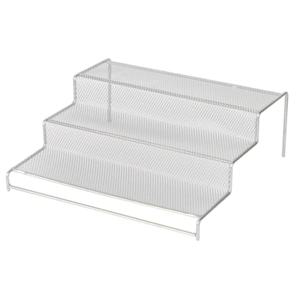 YBM HOME Kitchen Mesh 3 Tier Spice Rack Step Shelf Organizer, Multipurpose, 1224