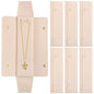 Framendino, 6 Pack Velvet Necklace Case Travel Jewelry Bag Organizer Pouch Holder Box for Women Storage White - color: White