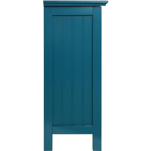 eHemco 2 Tier Bookcase with 2 Arched Supports, 29 Inches, Blue - color: Blue, size: 2 Tier