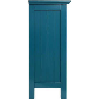 eHemco 2 Tier Bookcase with 2 Arched Supports, 29 Inches, Blue - color: Blue, size: 2 Tier