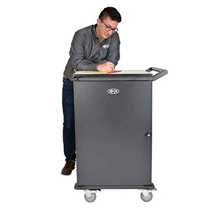 Tripp Lite 45-Port AC Mobile Charging Cart Storage Station for Chromebooks, iPads, Laptops, Tablets, Black (CSC45AC) - size: 45 AC Port, style: Cart