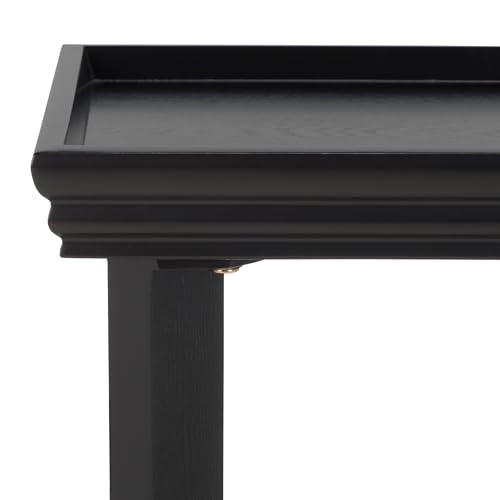 SAFAVIEH Home Collection Naios Black Accent Table for Living Room Bedroom - color: Black