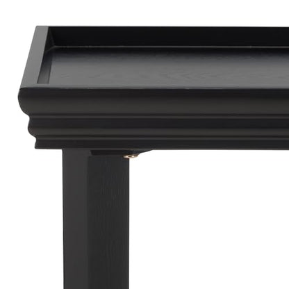 SAFAVIEH Home Collection Naios Black Accent Table for Living Room Bedroom - color: Black