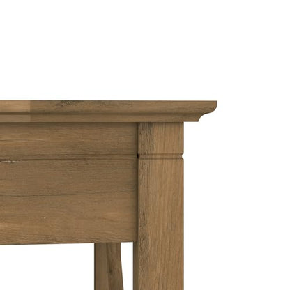 Bush Home Key West 48W Writing Desk in Reclaimed Pine - color: Reclaimed Pine, size: 48W