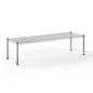 18" Deep x 54" Wide x 14" Height Wire Shelving Kit | 1-Tier | NSF Commercial Storage Rack Unit - size: 18" Deep x 54" Wide