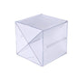 Deflecto Stackable Cube Organizer - X Divider, Clear (350201-AMZ) - style: Cross Divider