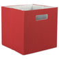DII Poly-Cube Storage Collection Hard Sided, Collapsible Solid, Large, Rust - color: Rust, size: Large Square, 13x13x13"
