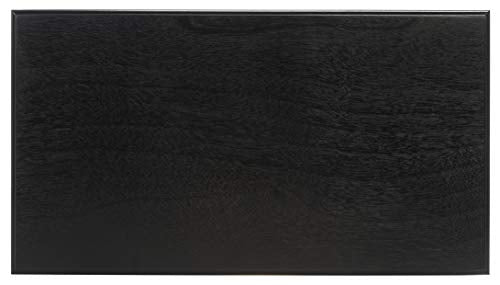SAFAVIEH Furniture - Athena 3-Drawer Console Table - Black - Solid Wood - Farmhouse Classic Design - Ideal for Entryway, Living Room, Hallway, 23.5" W x 13" D x 29.5" H (CNS5703B) - color: Black