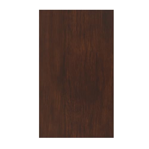 SIMPLIHOME Warm Shaker End Table - 14 inch Wide Solid Wood Narrow Accent Table in Russet Brown, Transitional Side Table for Living Room with Drawer and Shelf - color: Russet Brown, size: 14 inch, style: End Table