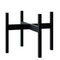 FaithLand Mid Century Plant Stand Indoor Outdoor(Plant Pot Not Included), Holds Planters with a Maximum Width of 14 Inch, Metal Planter Stand, Potted Plant Holder, Black - Width Not Adjustable - size: 14 inch