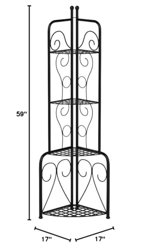 Mandalay Iron Corner Rack 3465-EP