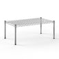 21" Deep x 36" Wide x 14" Height Wire Shelving Kit | 1-Tier | NSF Commercial Storage Rack Unit - size: 21" Deep x 36" Wide