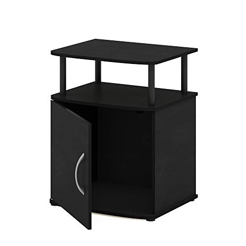 Furinno Jaya End Table, One, Black Wood - color: Black, size: 1-Pack