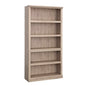 Sauder 5 Tier Book Shelf Wooden Bookcase Multipurpose Bookshelf for Home Office, Living Room, in Laurel Oak - color: Laurel Oak