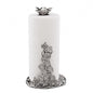 Arthur Court Butterfly Paper Towel Holder - Decorative Aluminum Design for Kitchen Countertop - 13 Inch Tall with Weighted Base - size: Butterfly