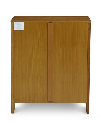 Shaker Style Bookcase - 36"H - Cherry Finish - color: Brown, size: 36"