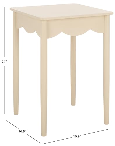 SAFAVIEH Home Collection Paislyn Sand Accent Table for Living Room, Entryway, Hallway - color: Sand