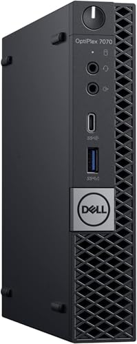 Dell OptiPlex 7070 Micro PC | Intel Core i5-9500T | 16GB RAM | 512GB NVME | Windows 11 Pro | Mini PC | Business PC (Renewed) - style: 16GB RAM + 512GB NVME Base