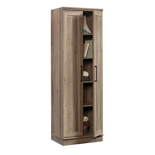 Sauder HomePlus Storage Cabinet/ pantry cabinets, Salt Oak finish - color: Salt Oak