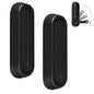 Folding Wall Hooks, 2 Pcs Foldable Black Coat Hooks Heavy Duty Foldable Hook Bathroom Towel Hooks Robe Hooks Wall Mounted for Hanging Coat Towels Clothes Hat Bags Keys | 90° Foldable Design, Wall Mounted, Holds Up To 40 Lbs, Screws And Anchors Included, F