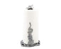 Arthur Court Aluminum Grape Pattern Decorative Countertop Paper Towel Holder Metal 13 inch Standing Tall - size: 13 inches
