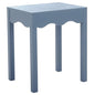 SAFAVIEH Home Collection Lilith Blue Square Wave Accent Table - color: Blue