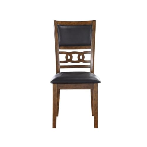 New Classic Furniture Gia Dining Chairs, Set of 2, Brown - color: Brown, size: Set of 2, style: Dining Chair