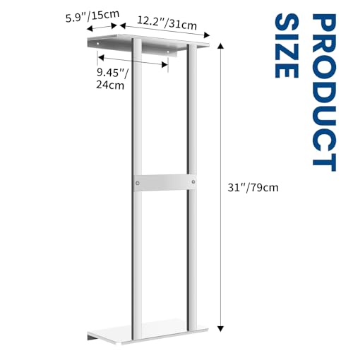 Bathroom Towel Storage Rack, Wall Mounted Bathroom Towel Rack, 30 inch Heavy Duty 6 Large Towels, Wall Mounted Towel Rack for Rolled Towels, Silver - color: Silver