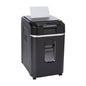 Amazon Basics 200-Sheet Auto Feed Cross-Cut Paper Shredder, High Security P-4, Anti-Jam, 8.5 Gallon Pullout Bin, Black - color: Black, size: 200 Sheet