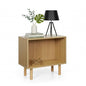 Home Zone Living Stackable Storage Cube End Table with Open Cabinet Design, Bookshelf Option for Living Room or Office - color: Open | 1-pack