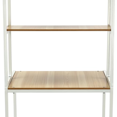 Over The Washer and Dryer Storage Shelf,3 Tiers Laundry Room Storage and Organizer Standing Shelf,Adjustable Rubber Feet,High Load-Bearing Capacity,for Bathrooms, Laundry Rooms, Balconies,Etc