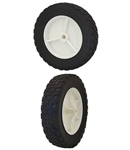 Parts Camp 8 inch Plastic Wheel Fits Oregon 72-108 hand trucks,lawnmowers,utility carts,Radio Flyer Wagon, BBQ Grill,Lawn Sprayer,Trash Can Universal Wheel 9613 - size: 8-inch