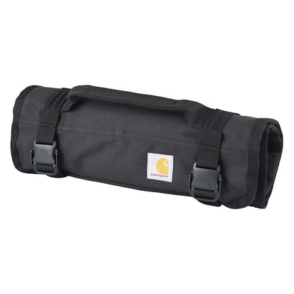 Carhartt Utility Roll Organizer, Durable, Water-Resistant Tool Roll, Black, 16 Pocket - color: Black, size: 16 Pocket