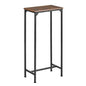 Console Table, Narrow Entryway Table, Thin Sofa Table, Behind Couch Table,for Hallway, Bedroom, Living Room, Foyer, 9.4 x 15.7 x 31.5 Inches, Rustic Brown - size: 9.4" W x 15.7" D, style: Ordinary