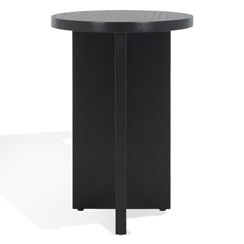 SAFAVIEH Couture Collection Bonaclara Black 2-Leg Accent Table - color: Black