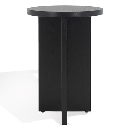 SAFAVIEH Couture Collection Bonaclara Black 2-Leg Accent Table - color: Black