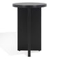 SAFAVIEH Couture Collection Bonaclara Black 2-Leg Accent Table - color: Black