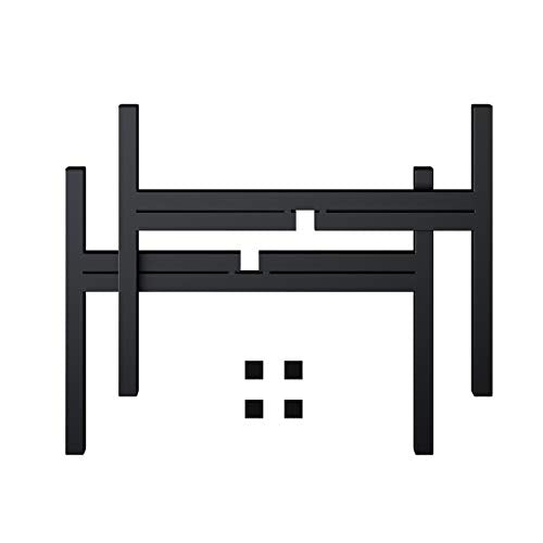 FaithLand Mid Century Plant Stand Indoor Outdoor(Plant Pot Not Included), Holds Planters with a Maximum Width of 14 Inch, Metal Planter Stand, Potted Plant Holder, Black - Width Not Adjustable - size: 14 inch