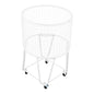 Mesh Wire Laundry Basket Storage Cart, Wire Metal Rolling Laundry Basket | for Bathroom Bedroom Dirty Clothes Storage (E) - size: E