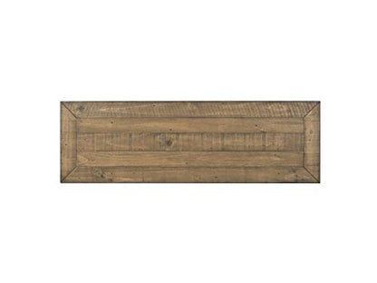 Martin Svensson Home Monterey Solid Wood Sofa Console Table - Reclaimed Natural Finish - Modern Farmhouse - Entryway Table with Two Spacious Drawers - color: Reclaimed Natural