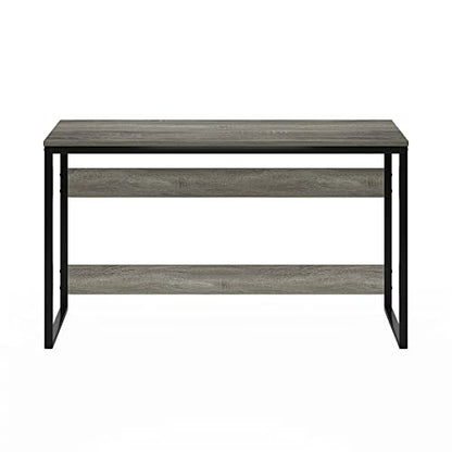 Furinno Moretti Modern Lifestyle Enhanced Study Desk 52 Inch, 52-Inch, French Oak Grey - color: French Oak Grey, size: 52 inches