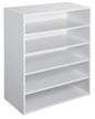 ClosetMaid 1565 Stackable 5-Shelf Organizer, White