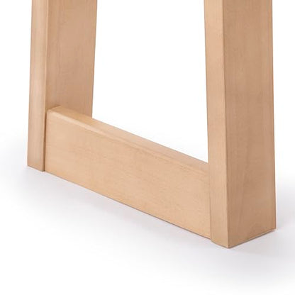 Plank+Beam Classic Console Table, 46 Inch, Blonde | Non-Toxic Finishes, Versatile Design, Elegant Details, Easy Assembly, Quick Setup, Solid Wood - color: Blonde, size: 46" Console Table