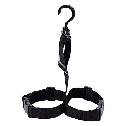 Fishing Wader Boot Hanger Strap Belt for Drying Wader Rack Storage Drying Tool Wader High Tube Boot Rain Shoes Hanger Polyester
