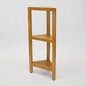 Asta Zini 3-Tier Free Standing Corner Shelf, Bathroom Corner Stand, Fully Assembled, TB-134