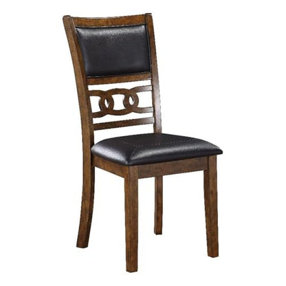 New Classic Furniture Gia Dining Chairs, Set of 2, Brown - color: Brown, size: Set of 2, style: Dining Chair