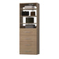ROOMTEC Modular Closet System, 31.5" 4 Drawer Shelf Closet Tower Wall-Mounted Closet Organizer, Wooden Tower for Walk-In Closets, Wardrobe Storage Kit, Wood - size: 31.5" Wide, style: Model 8